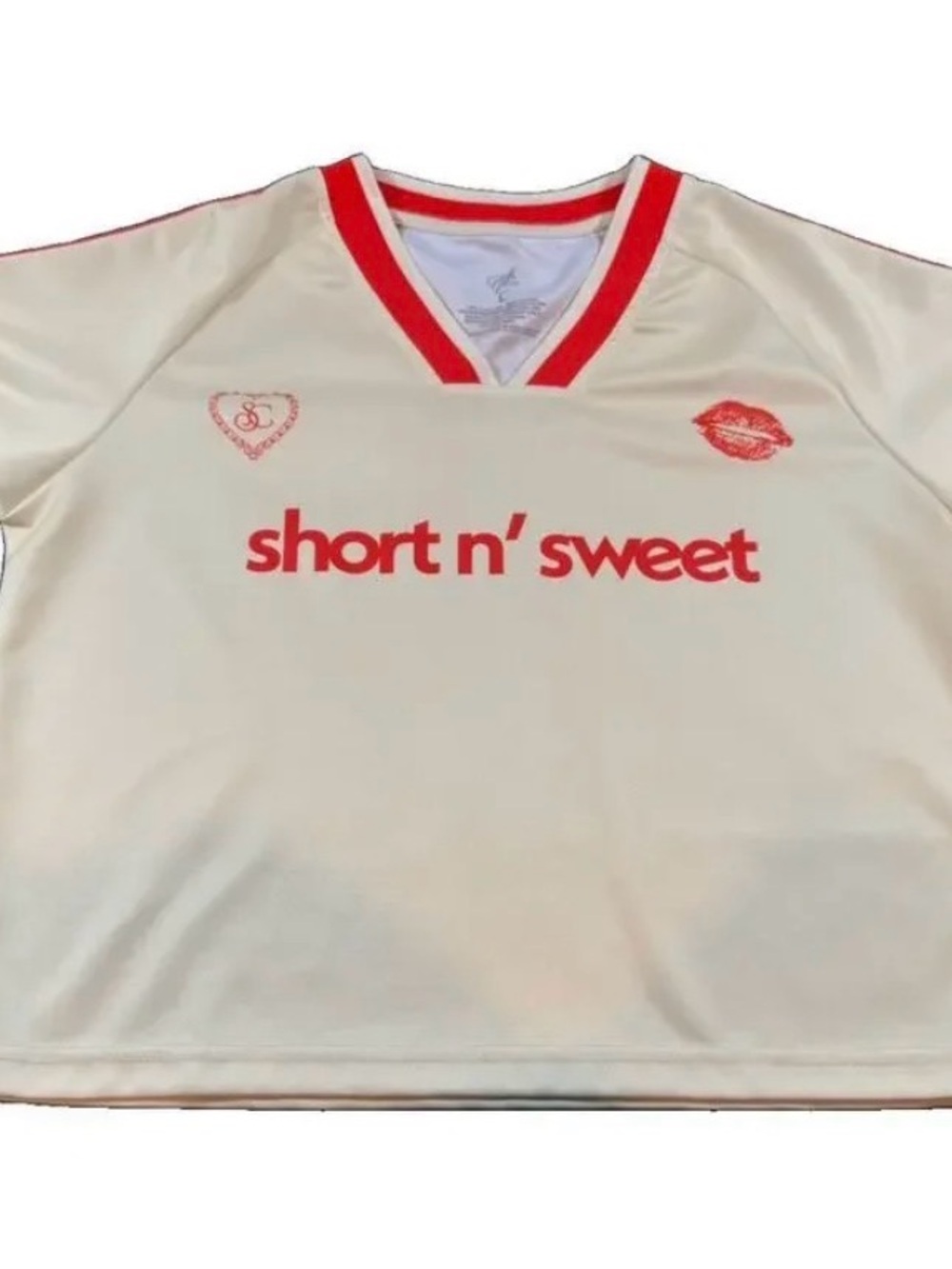 Official concert soccer jersey Sabrina Carpenter Short n' Sweet tour